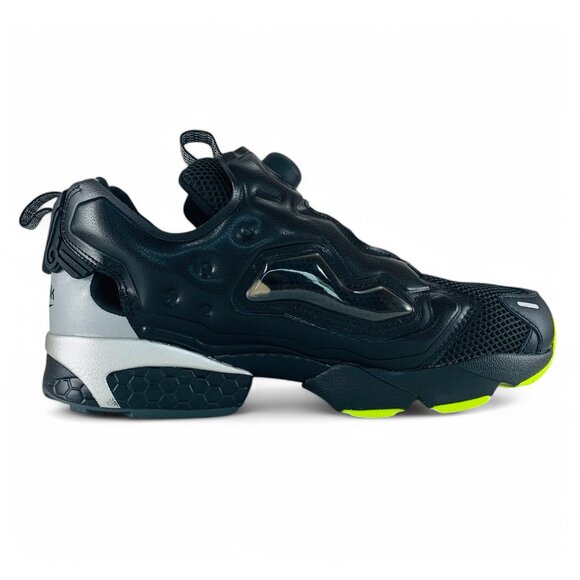 Reebok X Aries InstaPump Fury 94 Black Grey Lime Men\'s Shoes Sneakers 100208650 main image 4